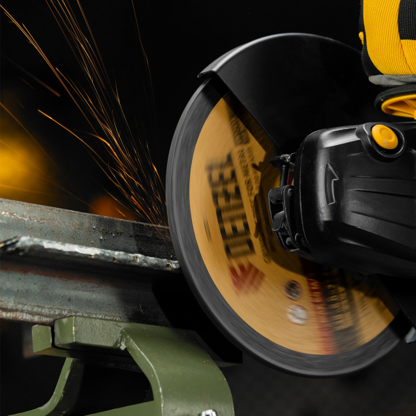 Круг шлифовальный по металлу DENZEL, 230 х 6,0 х 22,2 мм, A24QBF