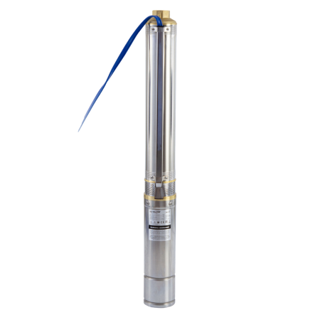 Скважинный насос DENZEL DWC-4-80, 1500 Вт, 5700 л/ч, напор 80 м, центробежный, диаметр 4