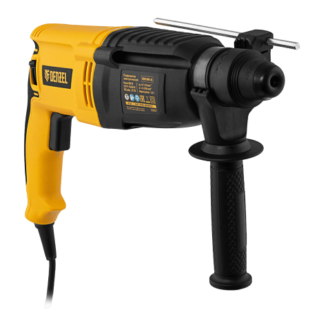 Перфоратор электрический DENZEL RHH-800-26, SDS-plus, 800 Вт, 3 Дж, 3 плюс 1 реж.