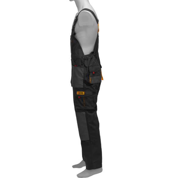 Полукомбинезон профессиональный рабочий DENZEL 65% полиэстер 35% хлопок, XL