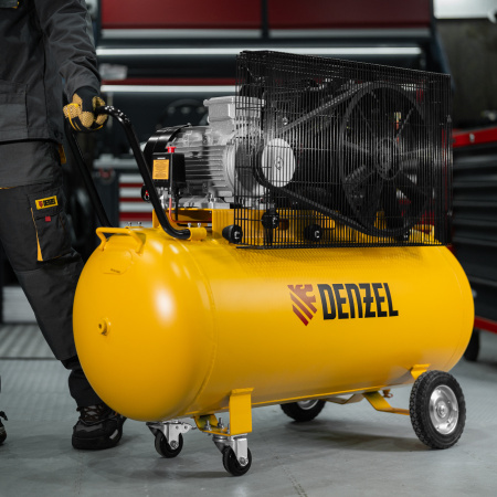 Компрессор воздушный DENZEL рем. привод BCV 5500-T/200, 5,5 кВт, 200 литров, 850 л/мин