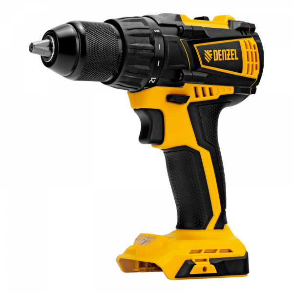 Дрель-шуруповерт аккумуляторная, бесщет. DENZEL BLDL-IB-18-0, Li-Ion, 18 В