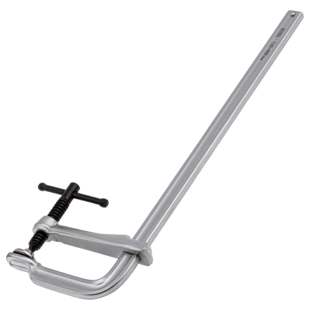 Струбцина DENZEL F-образная, 120x400мм, кованая