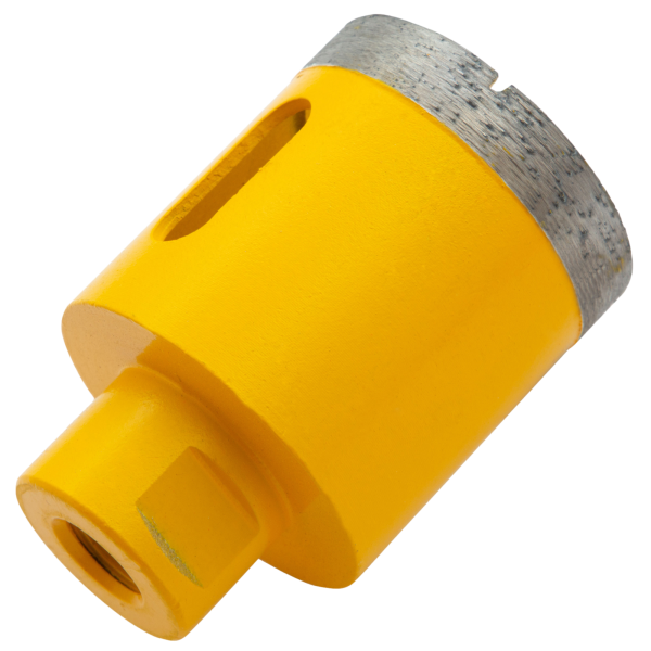 Сверло алмазное по керамограниту DENZEL 72689, 50 мм, М14, мокрая резка