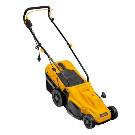 Газонокосилка электрическая DENZEL GM-1300, 1300 Вт, шир. 32 см, 5 уров., травосб. 35 л