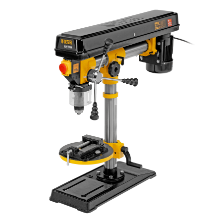 Станок сверлильный радиальный DENZEL DDM-550R, 550 Вт, 16 мм, 12 ск., настольный