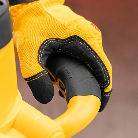 Миксер строительный DENZEL EM-1-1220, 1220 Вт, 0-480/0-800 об/мин