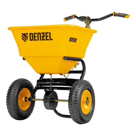 Механическая сеялка на колесах DENZEL 45 л