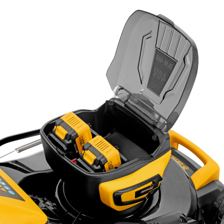 Газонокосилка аккумуляторная бесщет. DENZEL DLM-460, 460 мм, травосб. 65 л., Li-Ion, 40 В