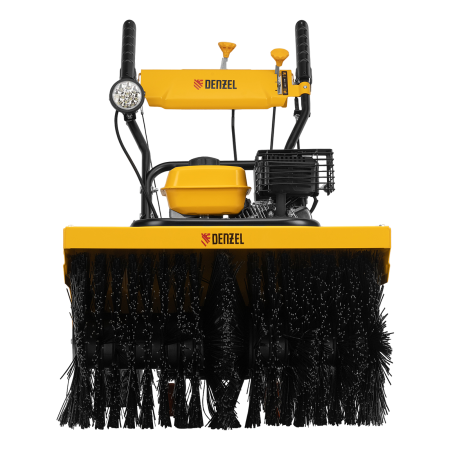 Снегоуборщик гибридный с функц. подметания DENZEL SWB-600, 212 сс, руч. старт, 2 насадки