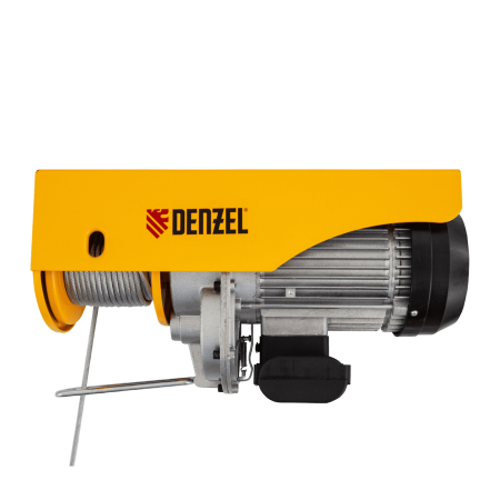 Тельфер электрический DENZEL TF-1200, 1.2 т, 1800 Вт, высота 12 м, 8 м/мин