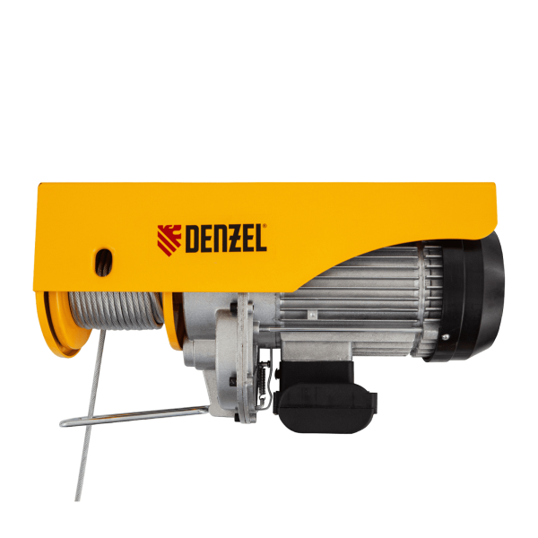Тельфер электрический DENZEL TF-1200, 1.2 т, 1800 Вт, высота 12 м, 8 м/мин