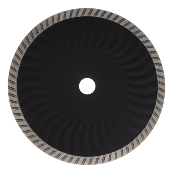 Диск алмазный отрезной DENZEL ф230 х 22,2 мм, Турбо, сухое резание, HWD92