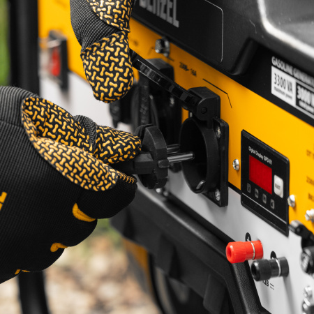 Удлинитель-шнур силовой Garden Series DENZEL, б/з, ПВС, 10м, 1 розетка, 2 x 1 мм