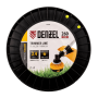 Леска для триммера DENZEL 96286 звезда, 2,4мм х 260м, на DIN катушке FLEX CORD Леска для триммера DENZEL 96286 звезда, 2,4мм х 260м, на DIN катушке FLEX CORD