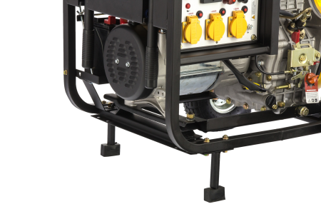 Дизельный генератор DENZEL DD6300Е, 5 кВт, 220 В/50 Гц, 15 л, электростартер