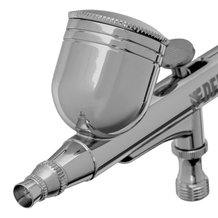 Аэрограф с верхним бачком DENZEL AB1, 0.2/0.3/0.5 мм, 7 мл, 9 л/мин