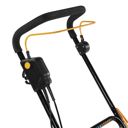 Газонокосилка электрическая DENZEL GM-1200, 1200 Вт, ширина 32 см, 3 уровня, 25 л