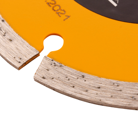 Диск алмазный отрезной DENZEL73101, сегментный, 125 x 22.2 мм, сухая резка