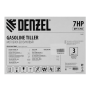 Мотоблок DENZEL DPT-170S, 7 л.с., ремен.сцеп, фрез 3х4, ШОМ, передачи 2В/1Н