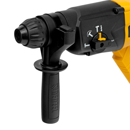 Перфоратор электрический DENZEL RH-1050-26, SDS-plus, 1050 Вт, 3.2 Дж, 3 плюс 1 режим
