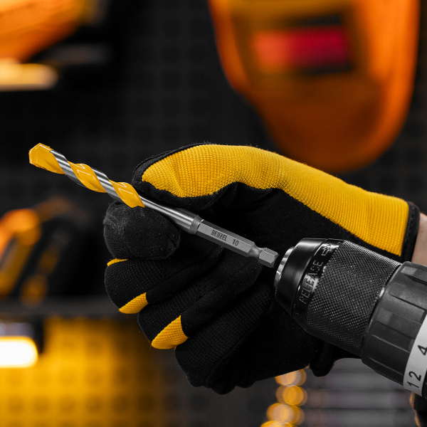 Набор сверл универсальных DENZEL, Multi cut, 4-10 мм, 5 шт.