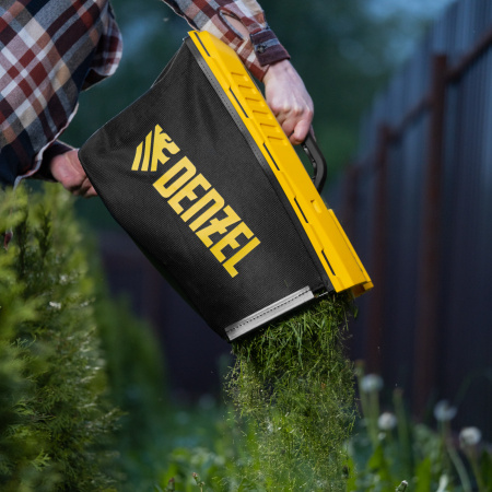 Газонокосилка электрическая DENZEL GMC-2000, шир. 44см, 2000 Вт, 6 уров., травосб. 45 л Газонокосилка электрическая DENZEL GMC-2000, шир. 44см, 2000 Вт, 6 уров., травосб. 45 л