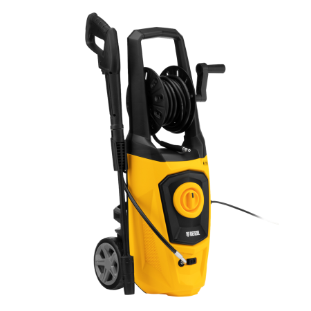 Моечная машина высокого давления DENZEL R-170D, 2000 Вт, 170 бар, 360 л/ч, с барабаном