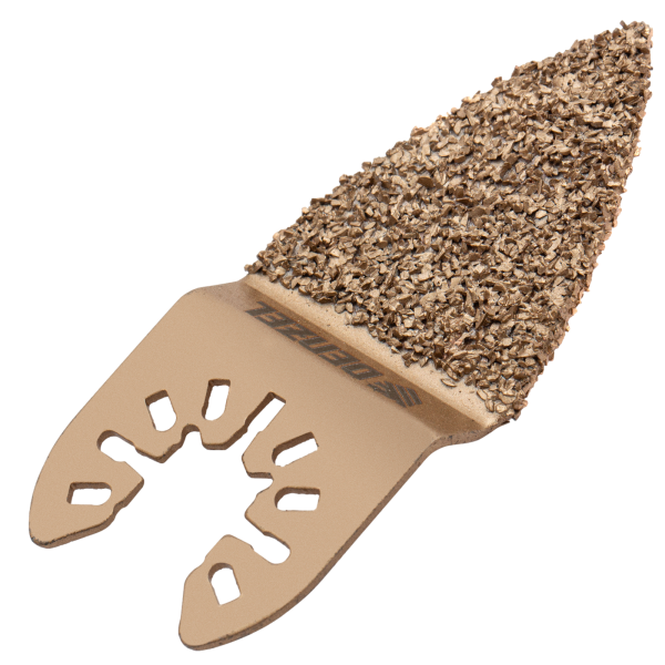 Насадка для МФИ DENZEL 782321 шлифовальная дельтавидная, HM, по плитке и дереву, 35 мм