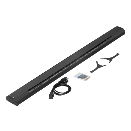 Конвектор электрический плинтусный DENZEL ATRIC-450, 230 В, 450 Вт, ТЭН, черный