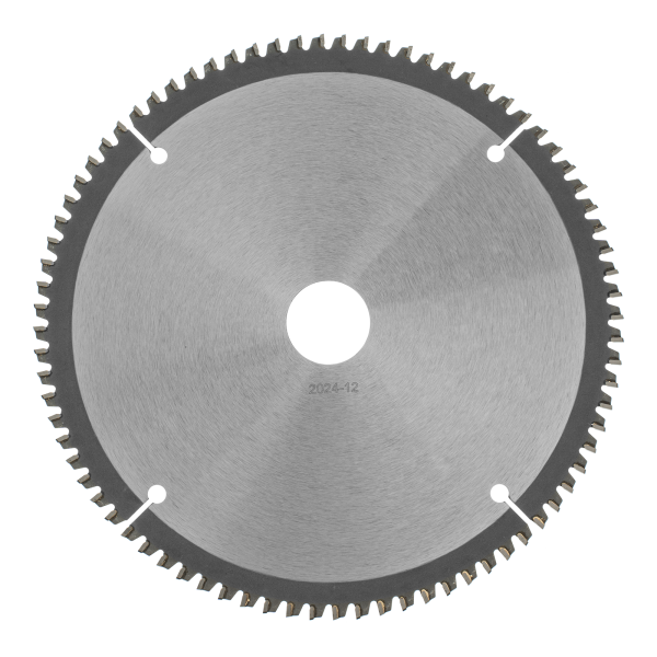 Пильный диск по алюминию DENZEL ф210 х 30 мм, 80 зубьев