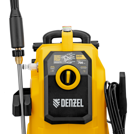 Моечная машина высокого давления DENZEL K 90 Power, 3100 Вт, 220 бар, 600 л/ч, асинх. двигатель