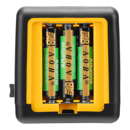 Лазерный уровень DENZEL DQB-T, 30 м, зеленый луч, батарейки, штатив