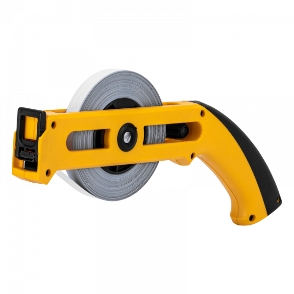 Рулетка геодезическая DENZEL 30 м х 13 мм, открытый корпус, металлическая лента