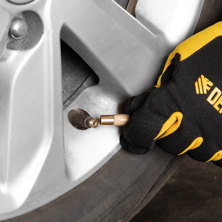 Автомобильный компрессор DENZEL AC-37, 12В, 7 атм, 37 л/мин, предохранитель