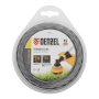 Леска для триммера DENZEL 96257 двухкомпонентная эллипс, 3,0мм х 15м, блистер EXTRA CORD