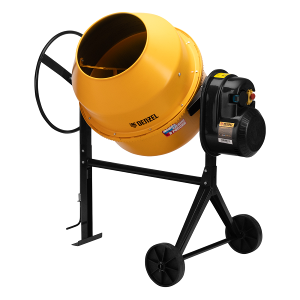 Бетоносмеситель DENZEL B-200, 1000 Вт, 200 л