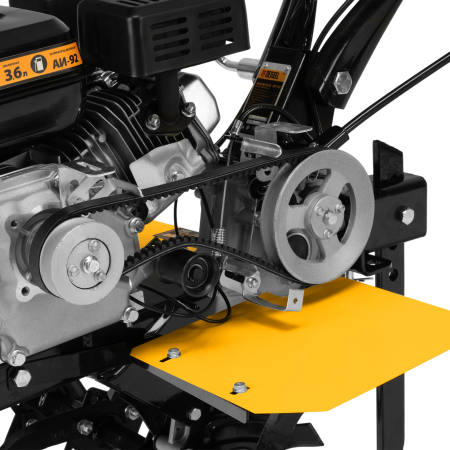 Мотоблок DENZEL DPT-170, 7 л.с., ремен.сцеп, шир 85 см, глуб 35 см,фрез 3х3,ШОМ,скор 2В/1Н,кол 8"