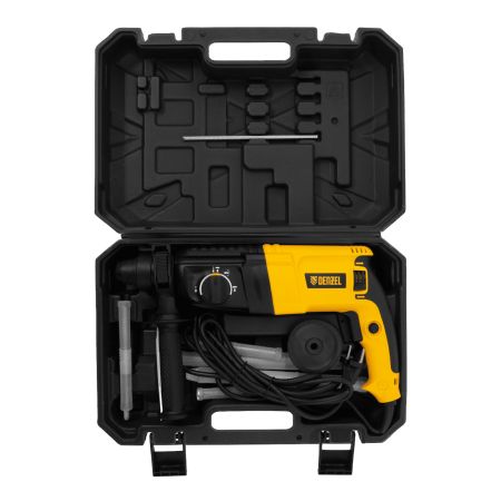 Перфоратор электрический DENZEL RHH-800-26, SDS-plus, 800 Вт, 3 Дж, 3 плюс 1 реж.