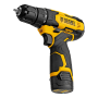 Дрель-шуруповерт аккумуляторная DENZEL CDQ-12, Li-Ion, 12 В Дрель-шуруповерт аккумуляторная DENZEL CDQ-12, Li-Ion, 12 В