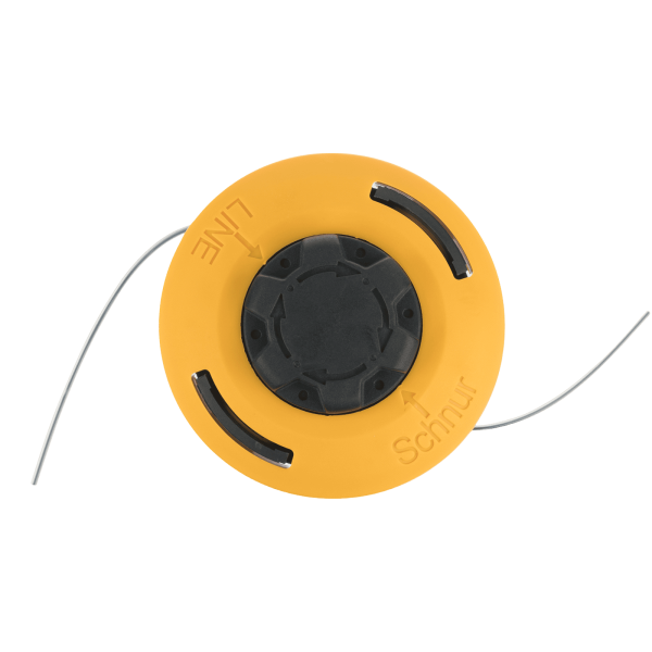 Катушка для триммера DENZEL полуавтомат., гайка М10, М10, М12, лев. шаг 1,25 1,5 1,5мм