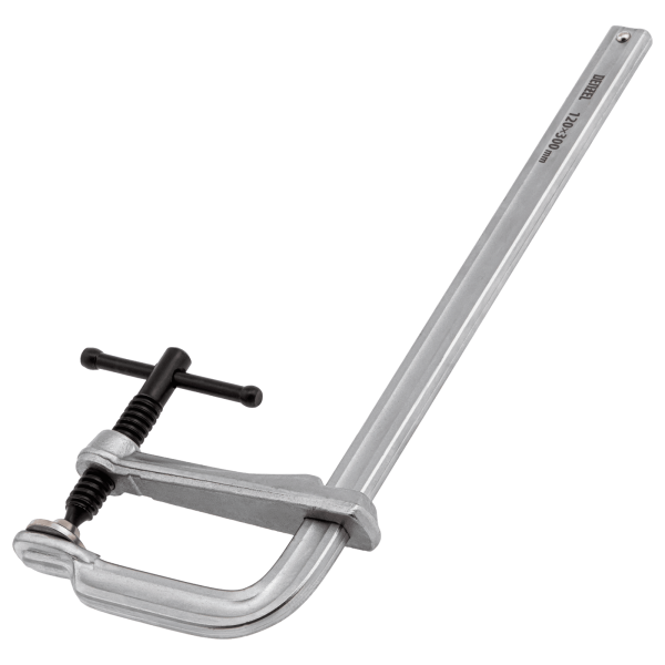 Струбцина DENZEL F-образная, 120x300мм, кованая Струбцина DENZEL F-образная, 120x300мм, кованая