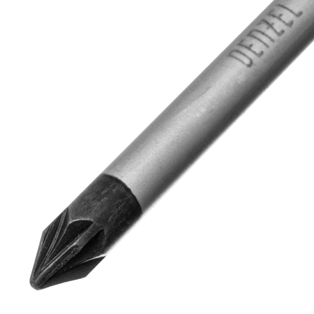 Отвертка DENZEL PZ1x75 мм, S2, 3к рукоятка