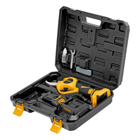 Секатор аккумуляторный, бесщет. DENZEL, CP-40BL, Li-Ion, 20 В, лезвия SK5