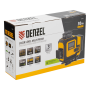 Лазерный уровень мультипризменный DENZEL DLV 360-4T, 30 м, зеленый луч, Li-Ion 2,4 Aч, штатив