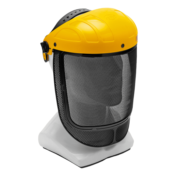 Щиток защитный лицевой с сеткой DENZEL "СВОНА" НС-01 "ЛЮКС", плавная регулировка храповик