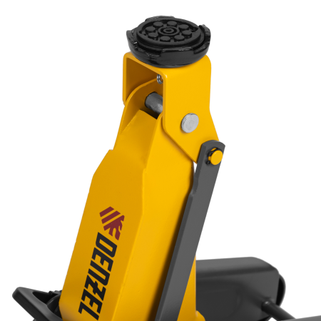 Домкрат гидравлический подкатной DENZEL 2 т, 135-385 мм