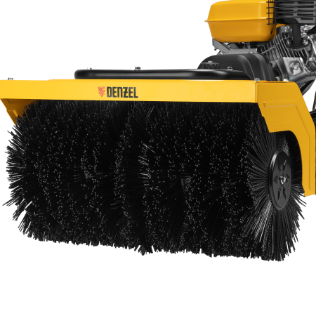 Снегоуборщик гибридный с функц. подметания DENZEL SWB-600, 212 сс, руч. старт, 2 насадки