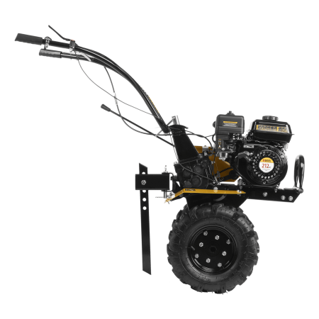 Мотоблок DPT-270, 7 л.с., ремен.сцеп, шир 85 см, глуб 35 см,фрез 3х4,ШОМ,скор 2В/1Н,кол 8" Denzel