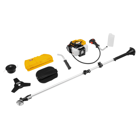 Триммер бензиновый DENZEL DTS-33S, 33 см3, разъемная штанга, состоит из 2 частей